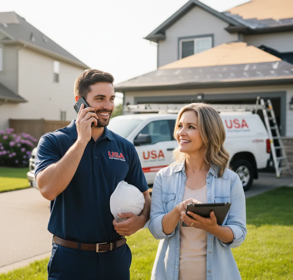 USA Roof Repair Experts customer support in Westbrook